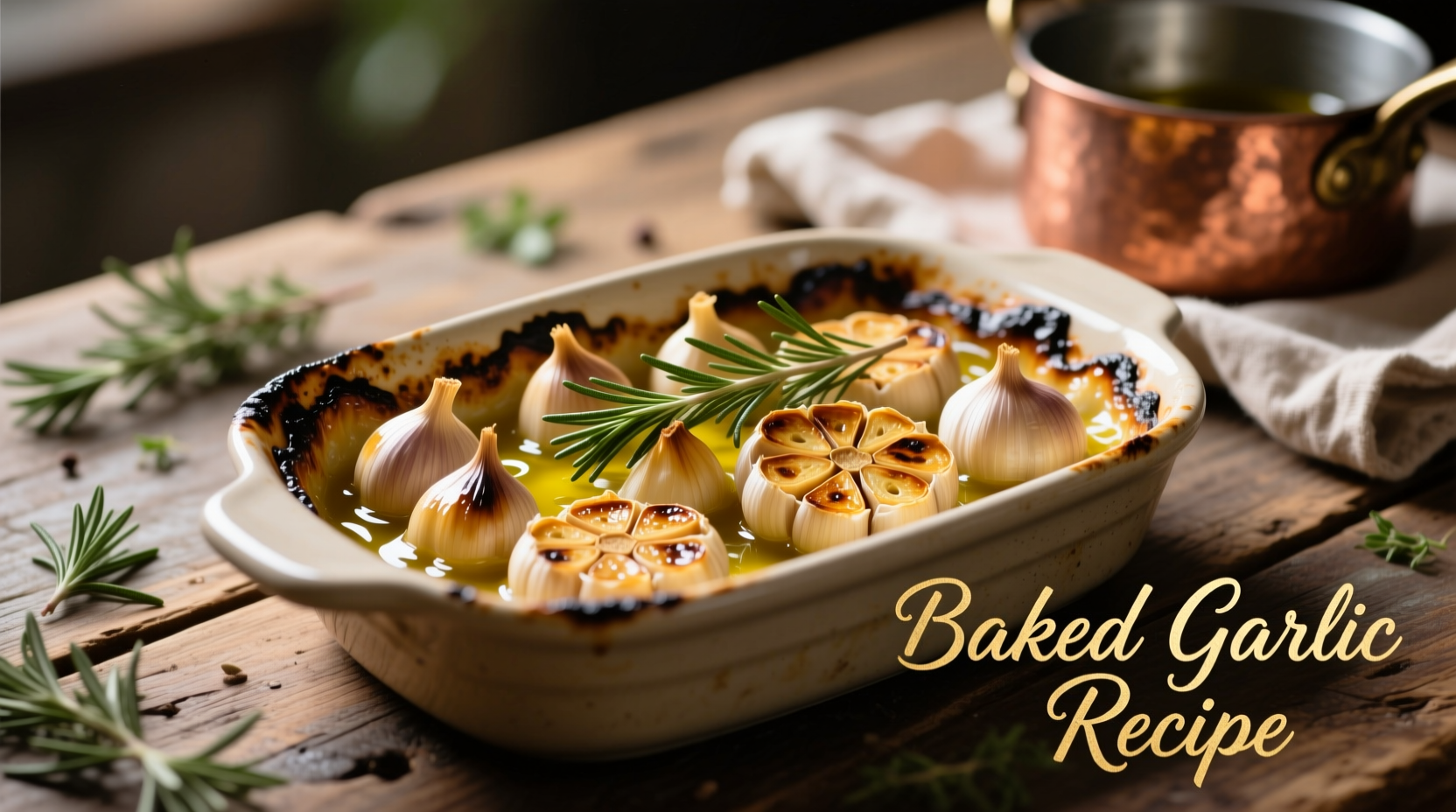 Perfect Baked Garlic Recipe: Soft, Sweet & Spreadable Every Time