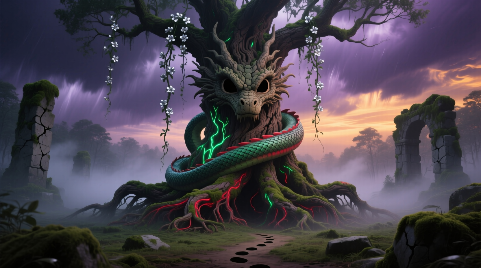 dragon trees