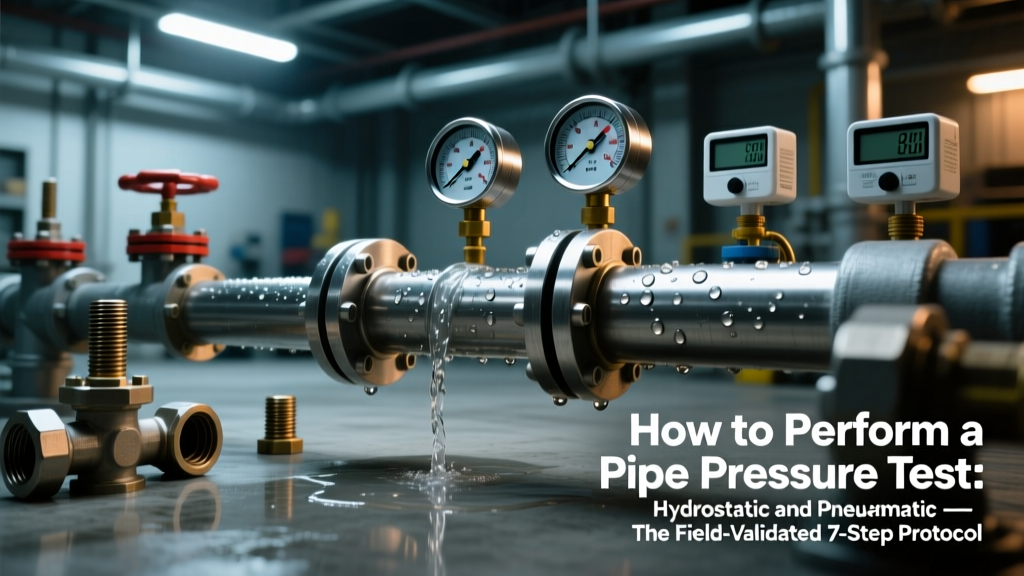 Pipe Pressure Test: Hydrostatic & Pneumatic Guide