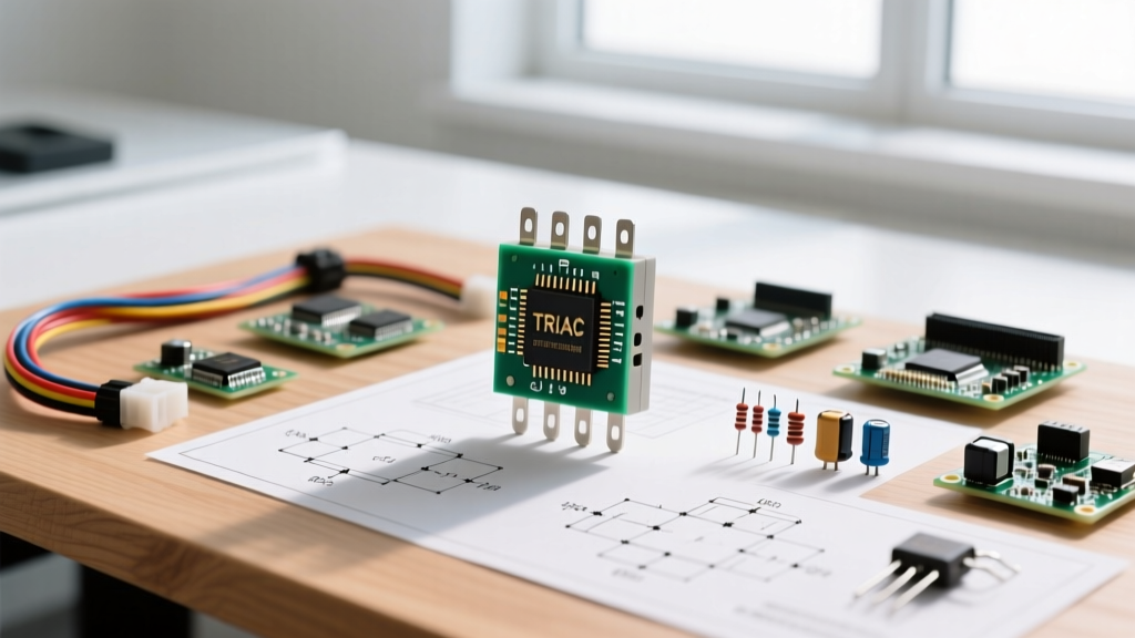 Understanding the Symbol of TRIAC: Schematic Standards and Physical Pinouts
