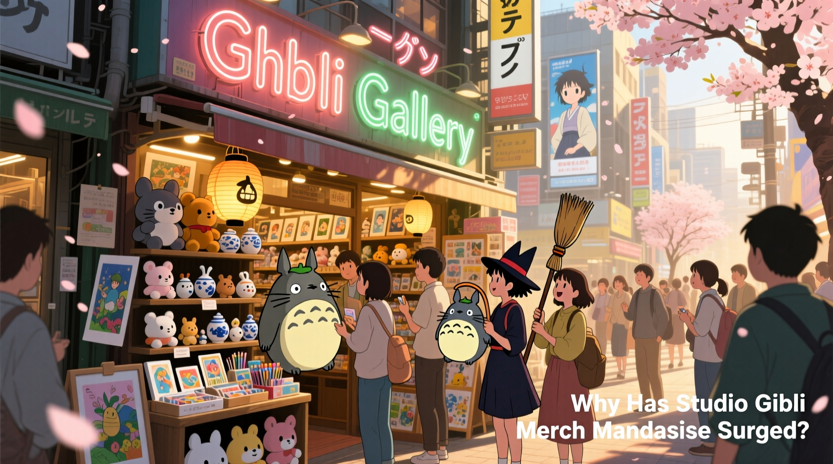 why has studio ghibli merchandise surged in popularity recently