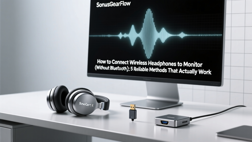 Wireless Headphones to Monitor: 5 Working Methods