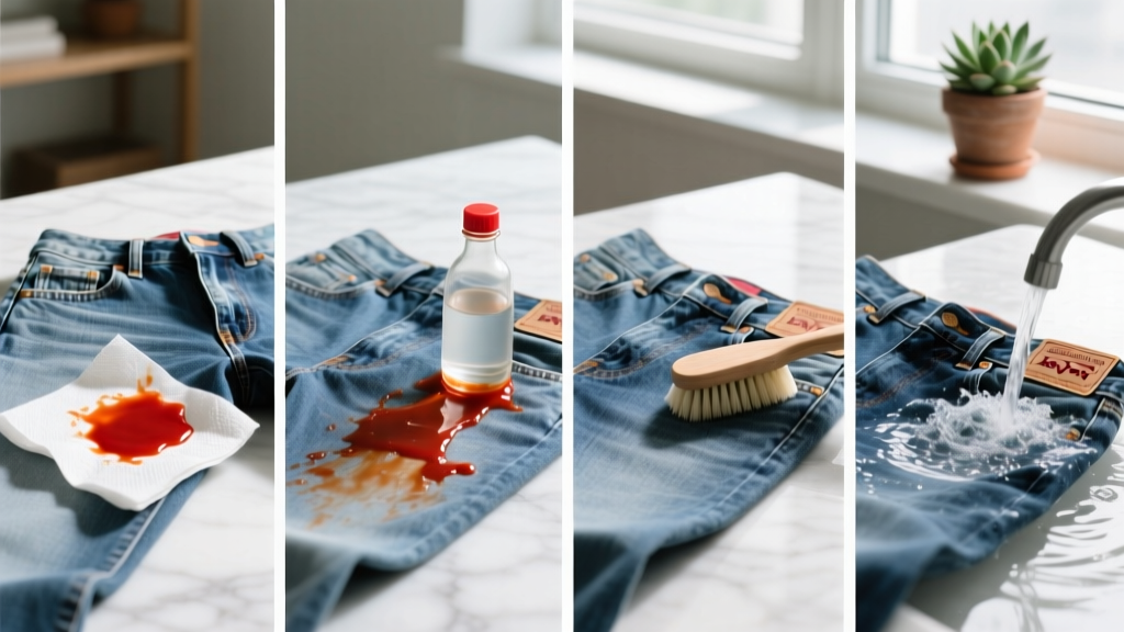 Tested: How to Get Hot Sauce Out of Denim Jeans Fast
