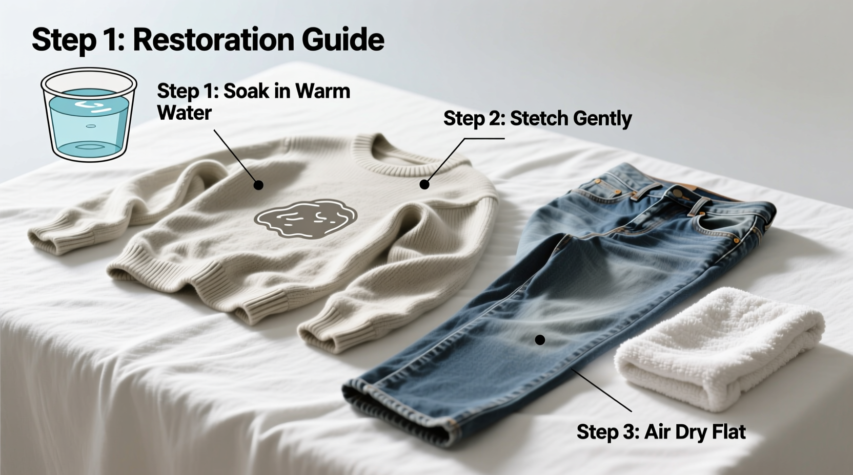 how to unshrink clothes accidentally put in the dryer fabric rescue tips