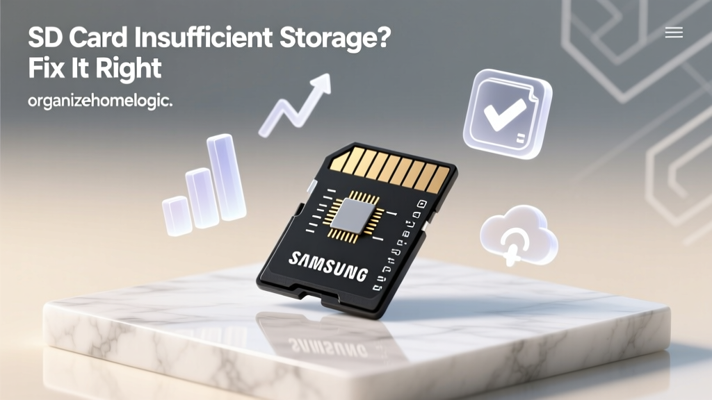 SD Card Insufficient Storage? Fix It Right