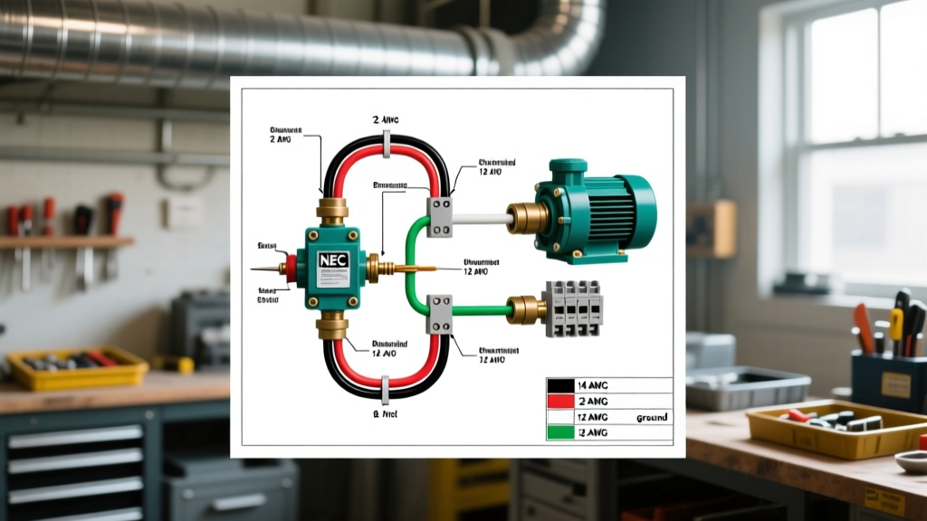 Wiring Diagram for Water Pump: Wire Gauge & Color Code Guide