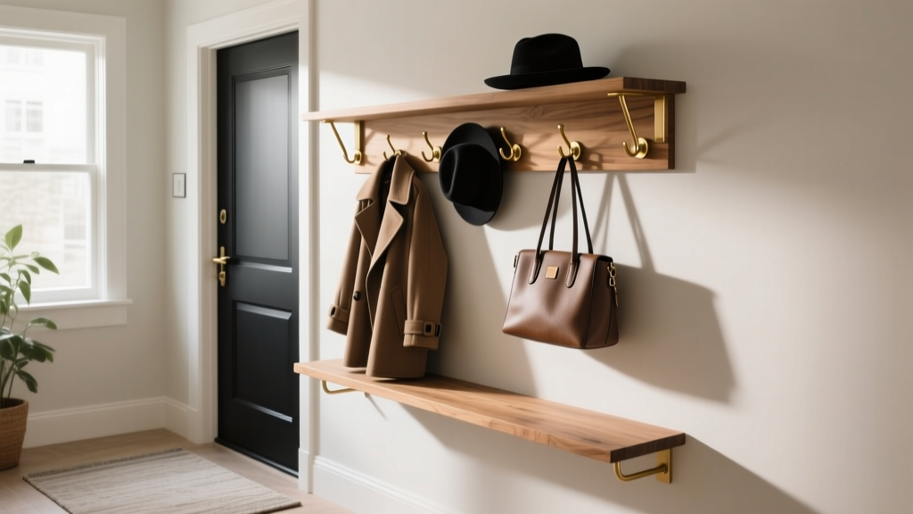 Best Entryway Shelves with Hooks: Style & Function