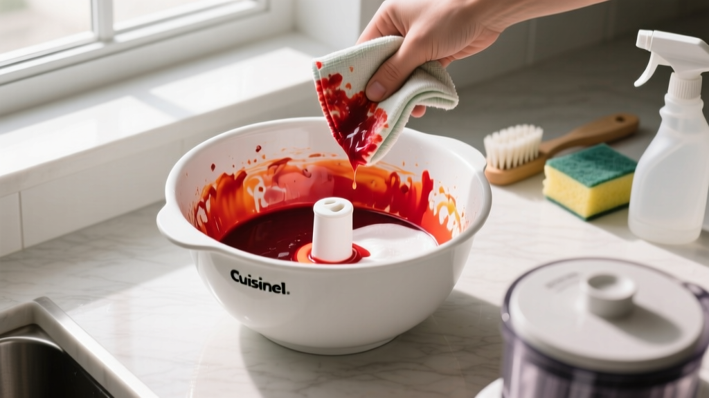 Easy: How to Get Food Coloring Out of Food Processor Fast