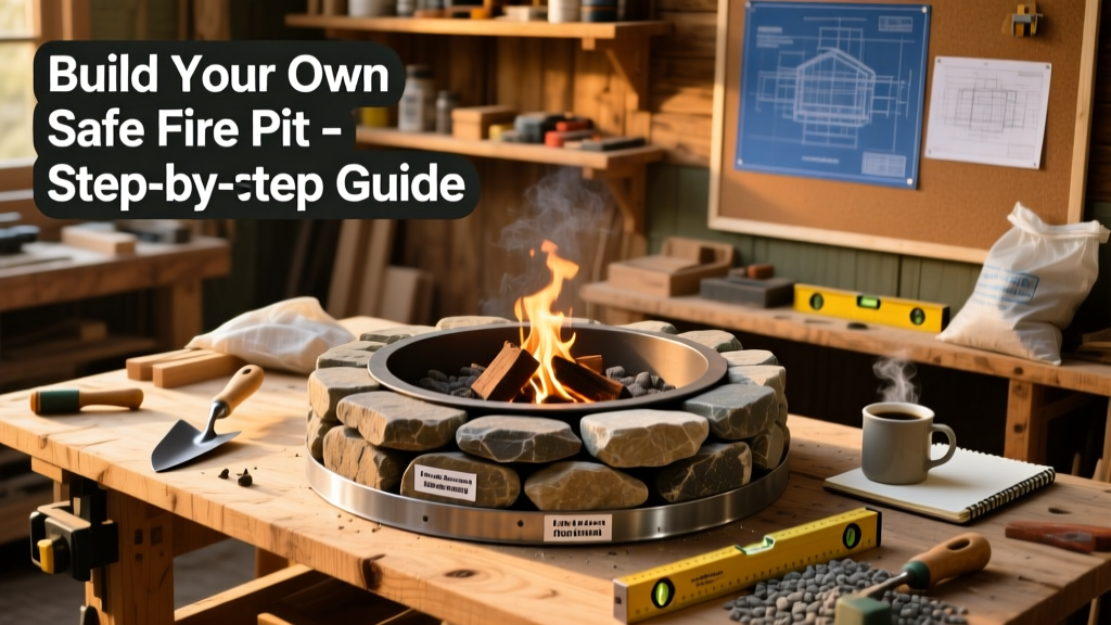 DIY Fire Pit: Build a Safe, Permanent Backyard Feature