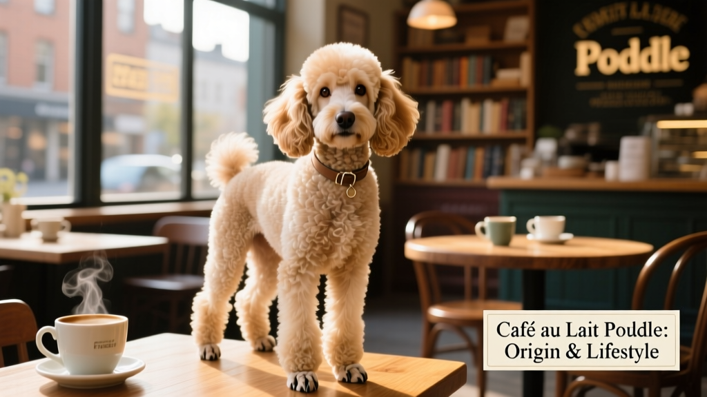 cafe au lait poodle