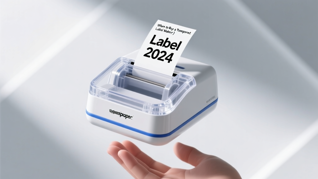 Where to Buy a Transparent Label Maker (2024 Guide)