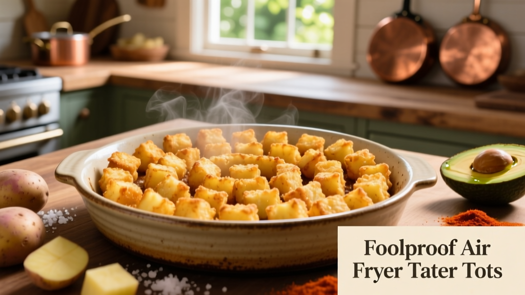 Air Fryer Tater Tots: Crispy, Golden & Foolproof