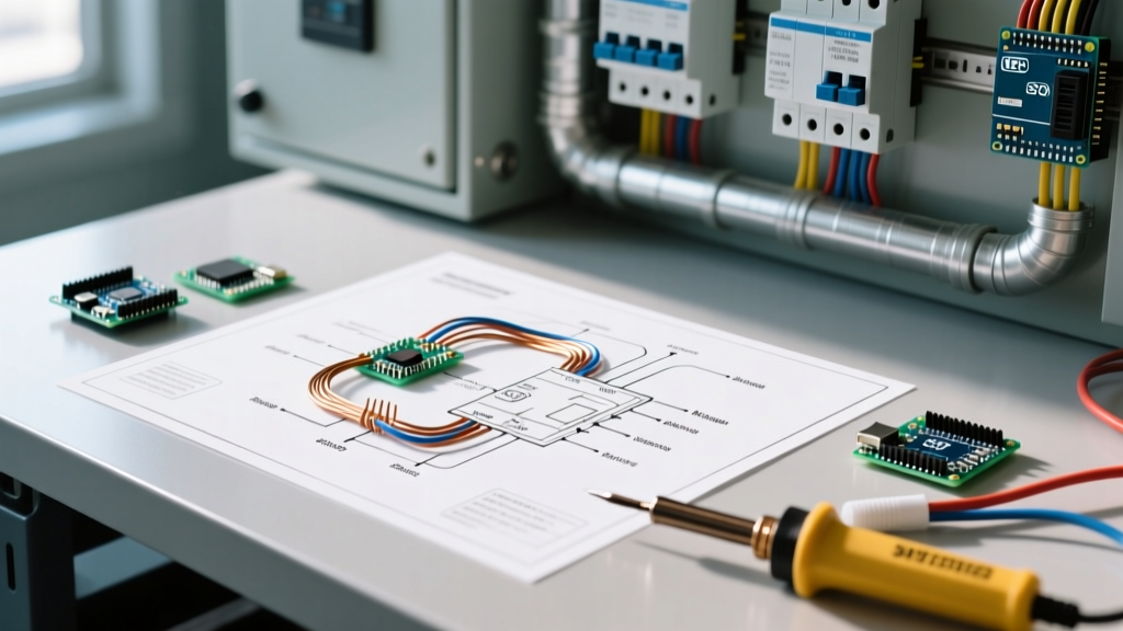Step-by-Step Wiring Diagram for Shunt Trip Breaker Install