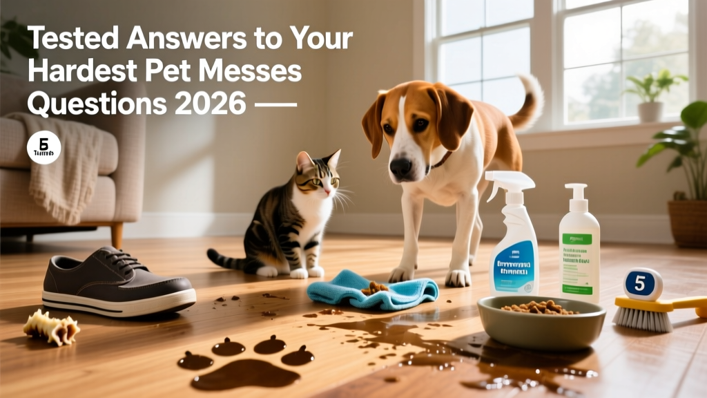 Tested Answers to Your Hardest Pet Messes Questions 2026