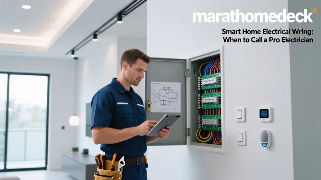 Smart Home Electrical Wiring: When to Call a Pro Electrician