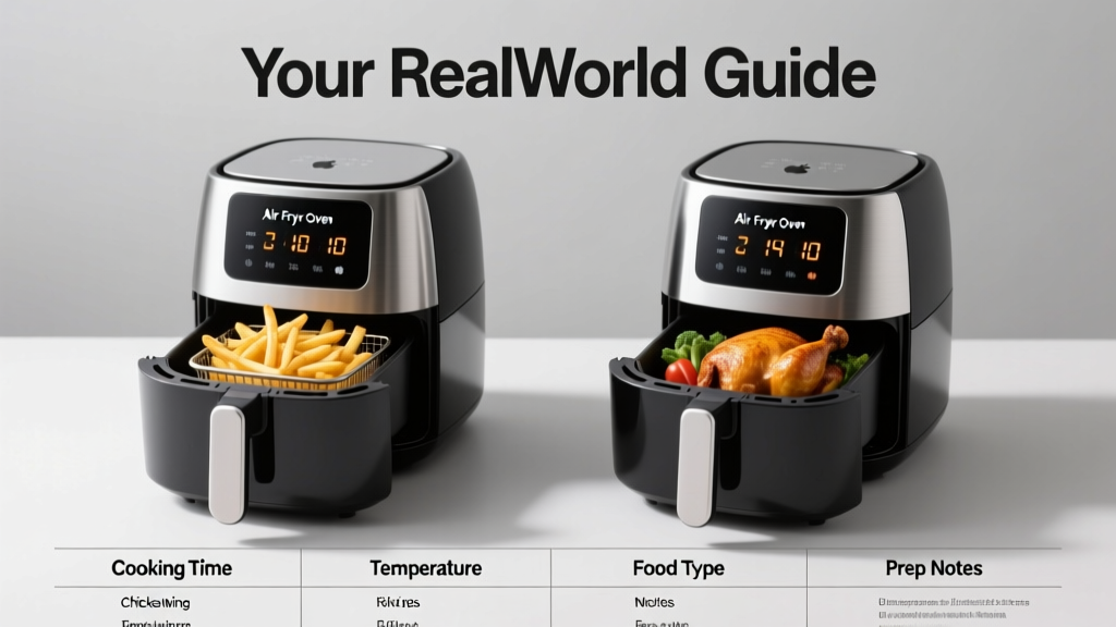 Air Fryer Oven Cooking Times Chart: Your Real-World Guide