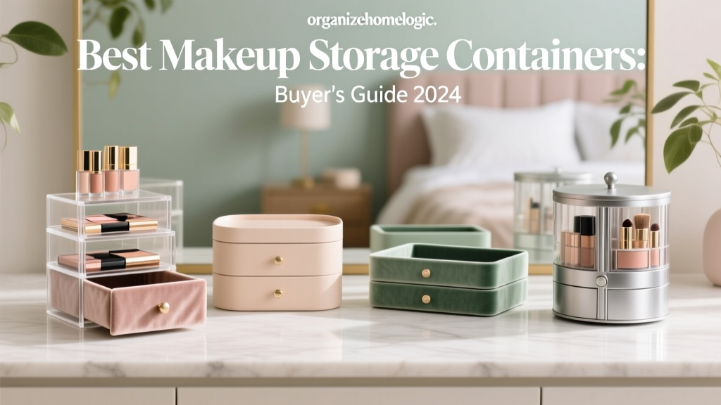 Best Makeup Storage Containers: Buyer's Guide 2024