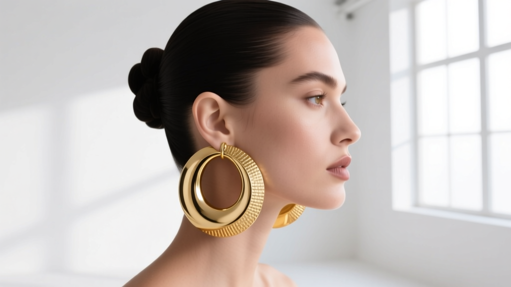 Hoop Earrings & Updos: The Ultimate Styling Guide