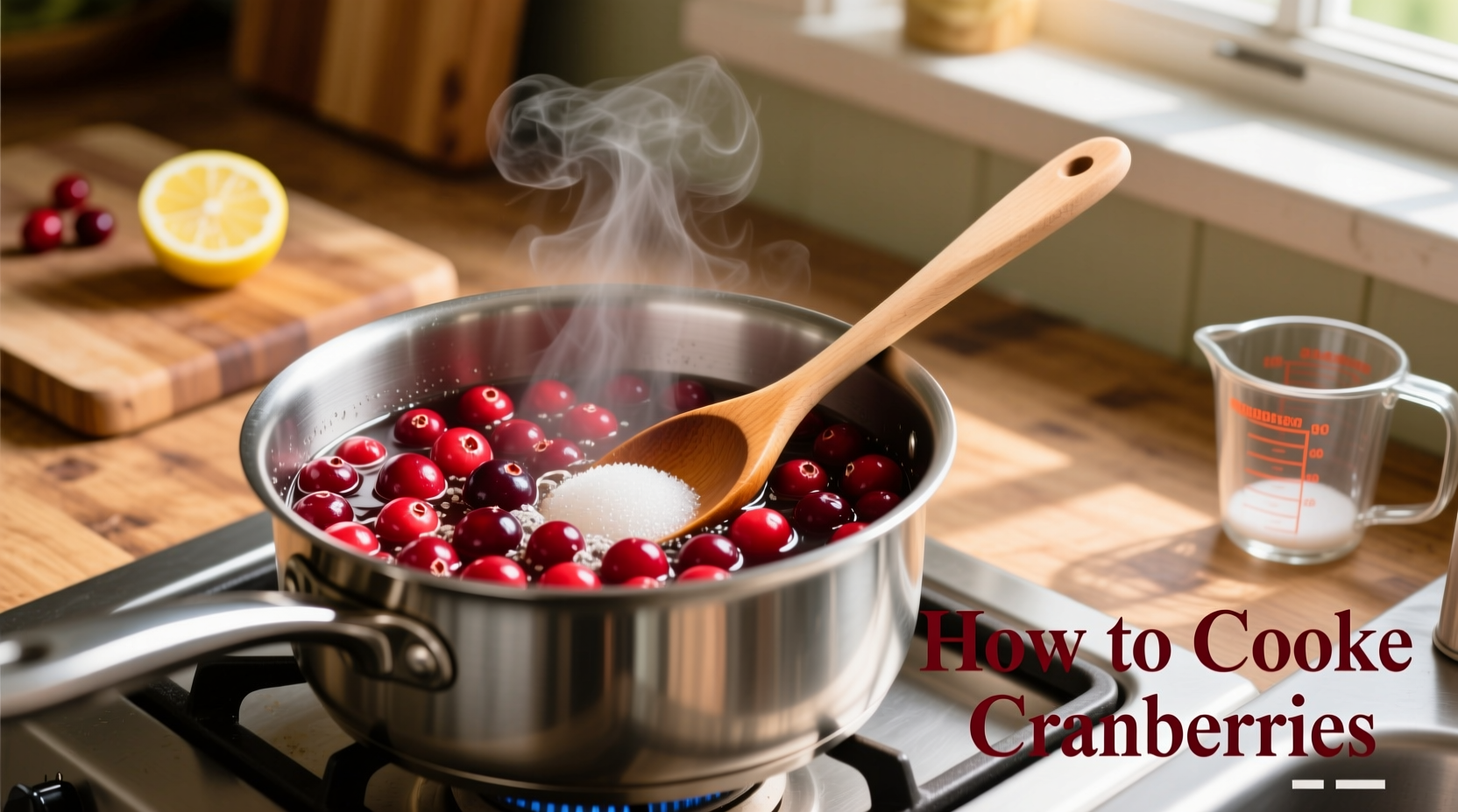 how do you cook cranberries