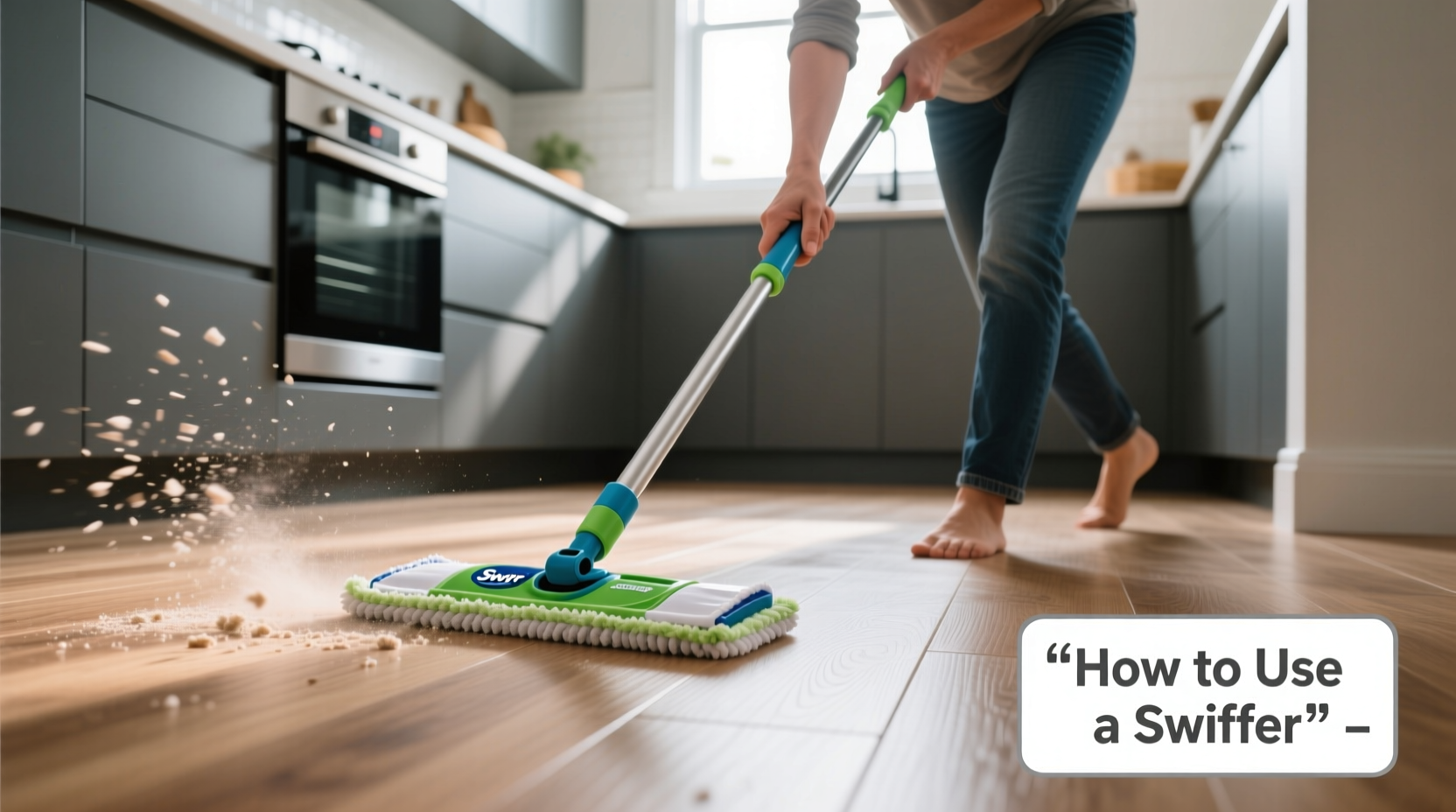 how to use a swiffer