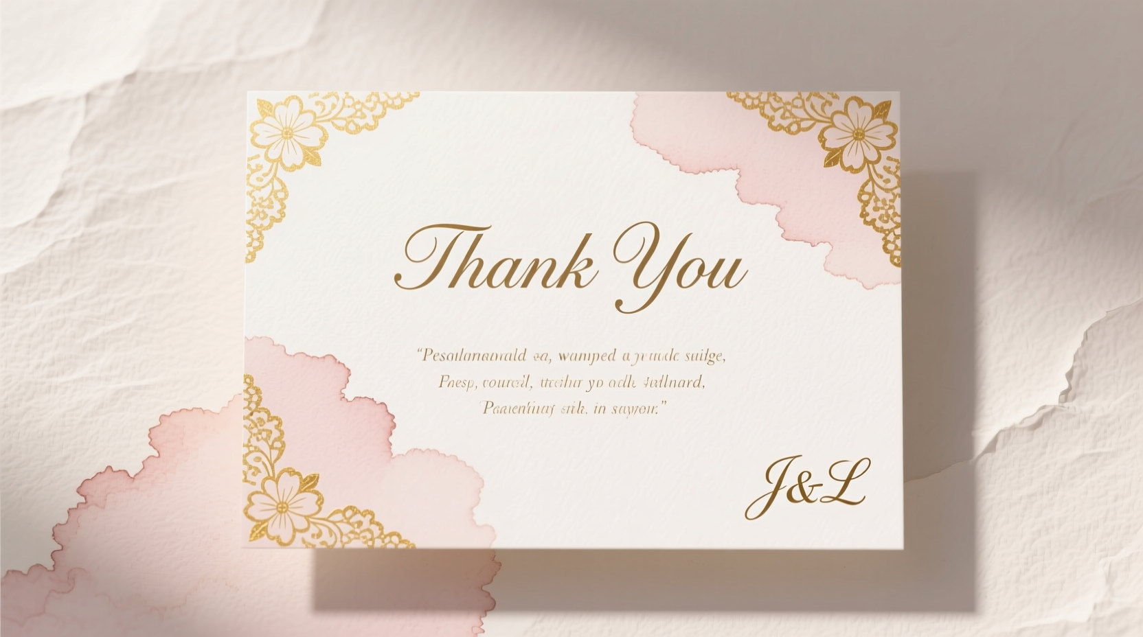 what to write on wedding thank you cards