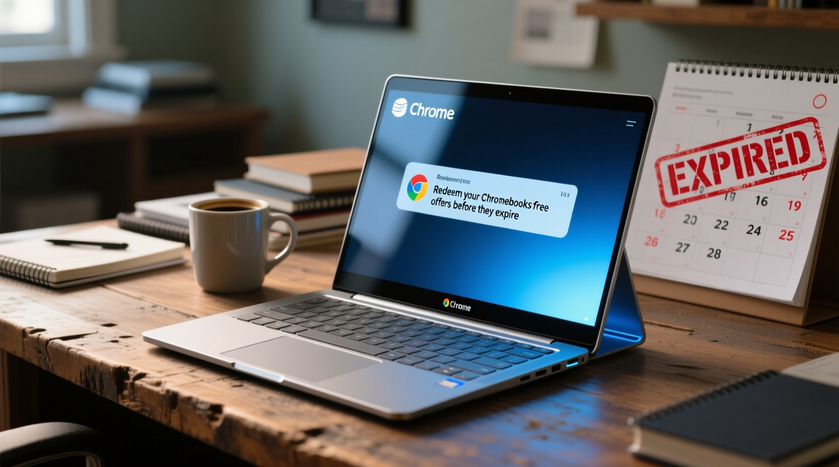 redeem your chromebooks free offers before they expire