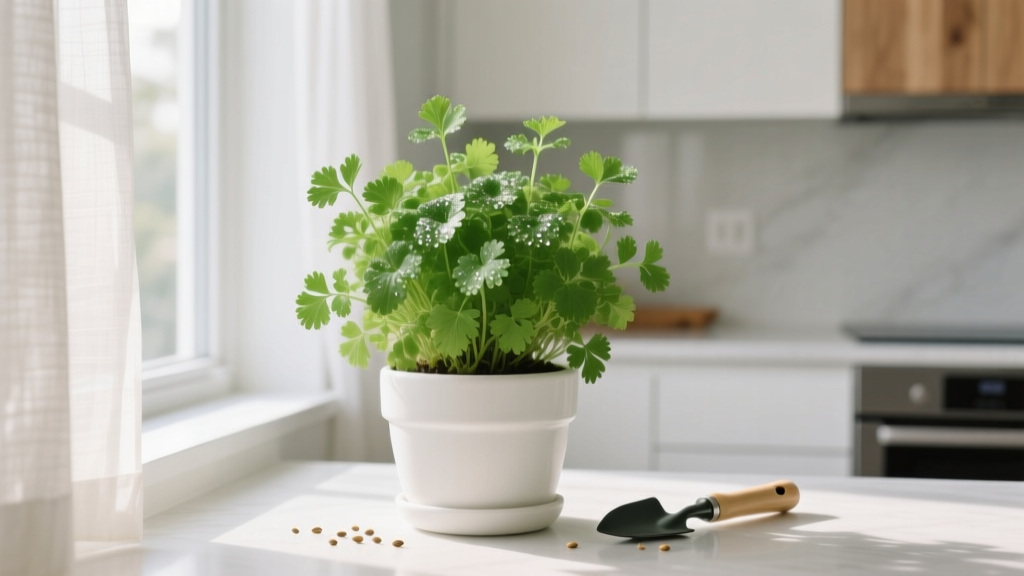 How to Grow Cilantro Indoors Year-Round (2026)