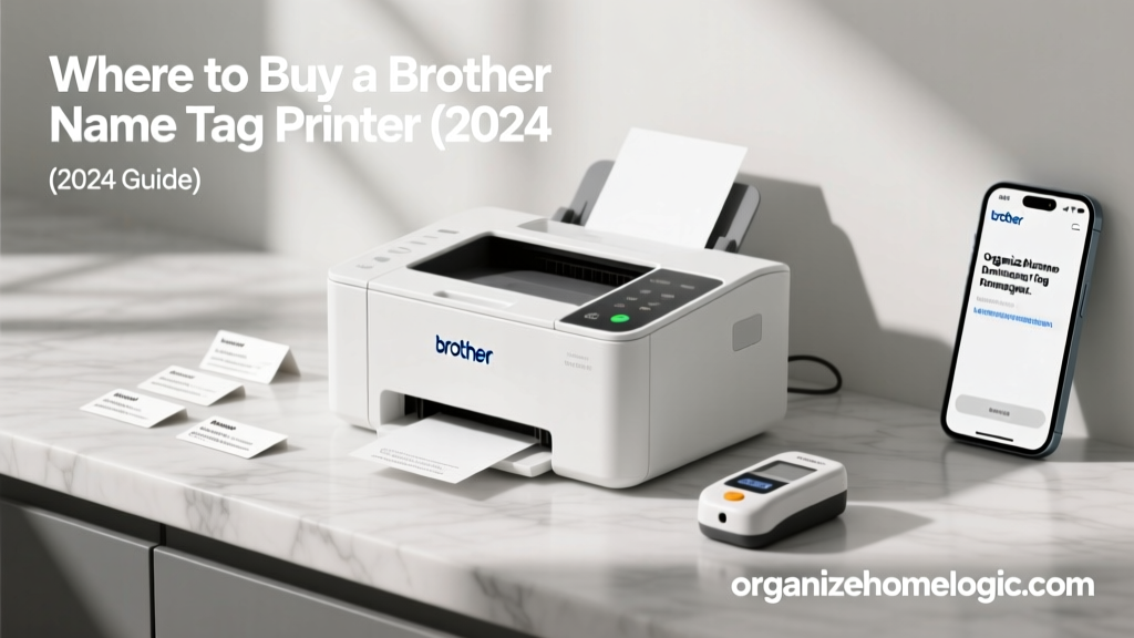 Where to Buy a Brother Name Tag Printer (2024 Guide)