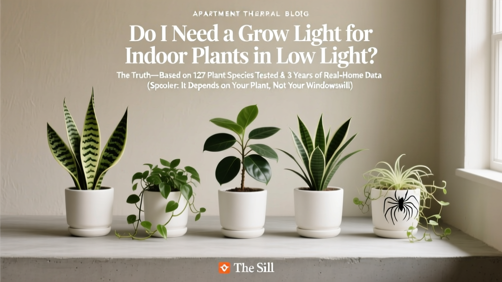 Do I Need a Grow Light for Indoor Plants in Low Light?