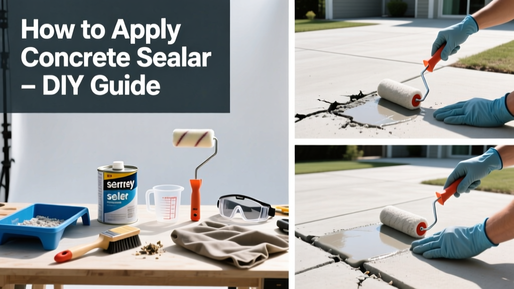 How to Apply Concrete Sealer: Driveway & Patio Guide