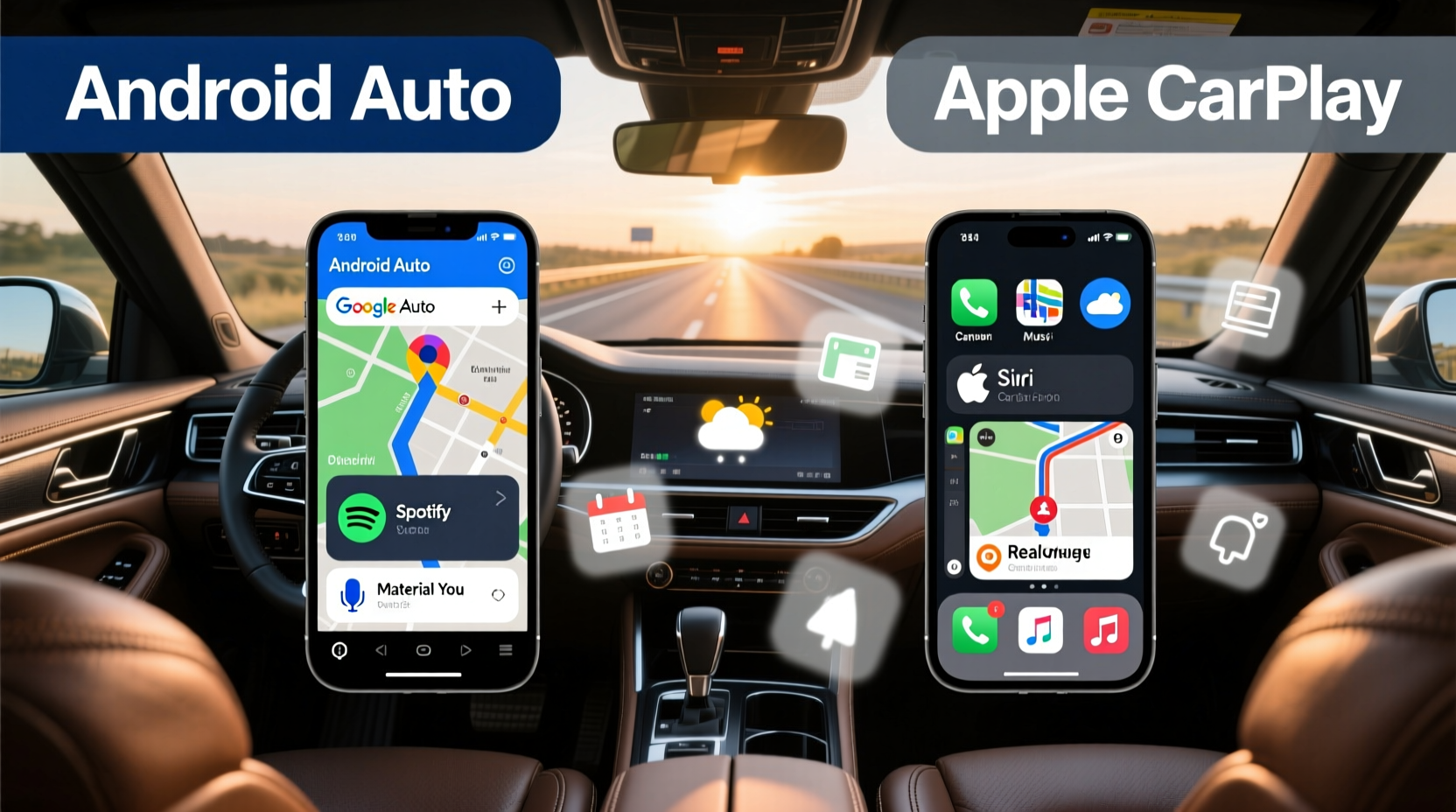 android auto vs apple carplay which integrates better with your life