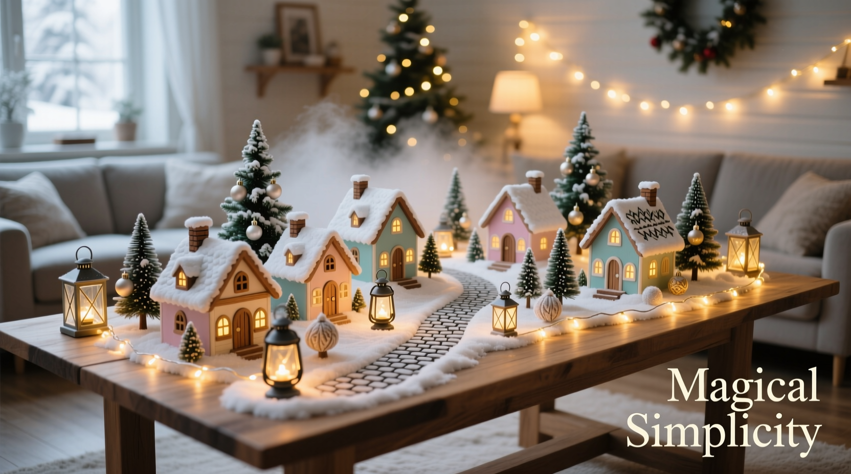 christmas village setup tips how to create a magical display without clutter
