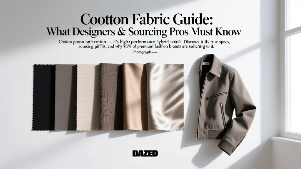 Cooton Fabric Guide: What Designers & Sourcing Pros Must Know