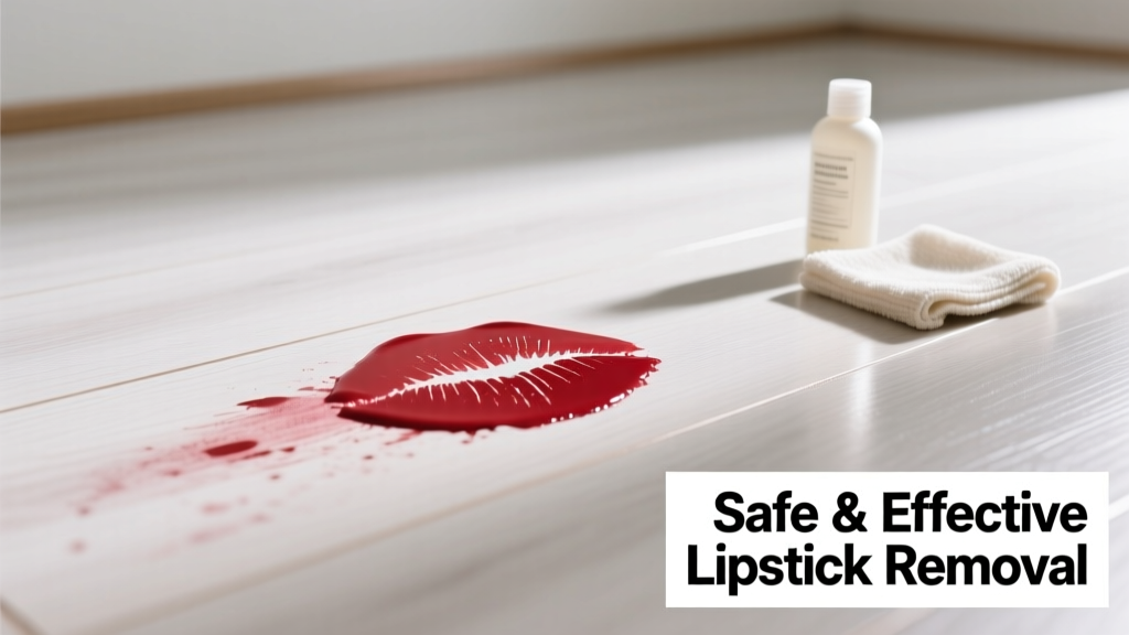How to Remove Lipstick from Laminate Flooring Safely