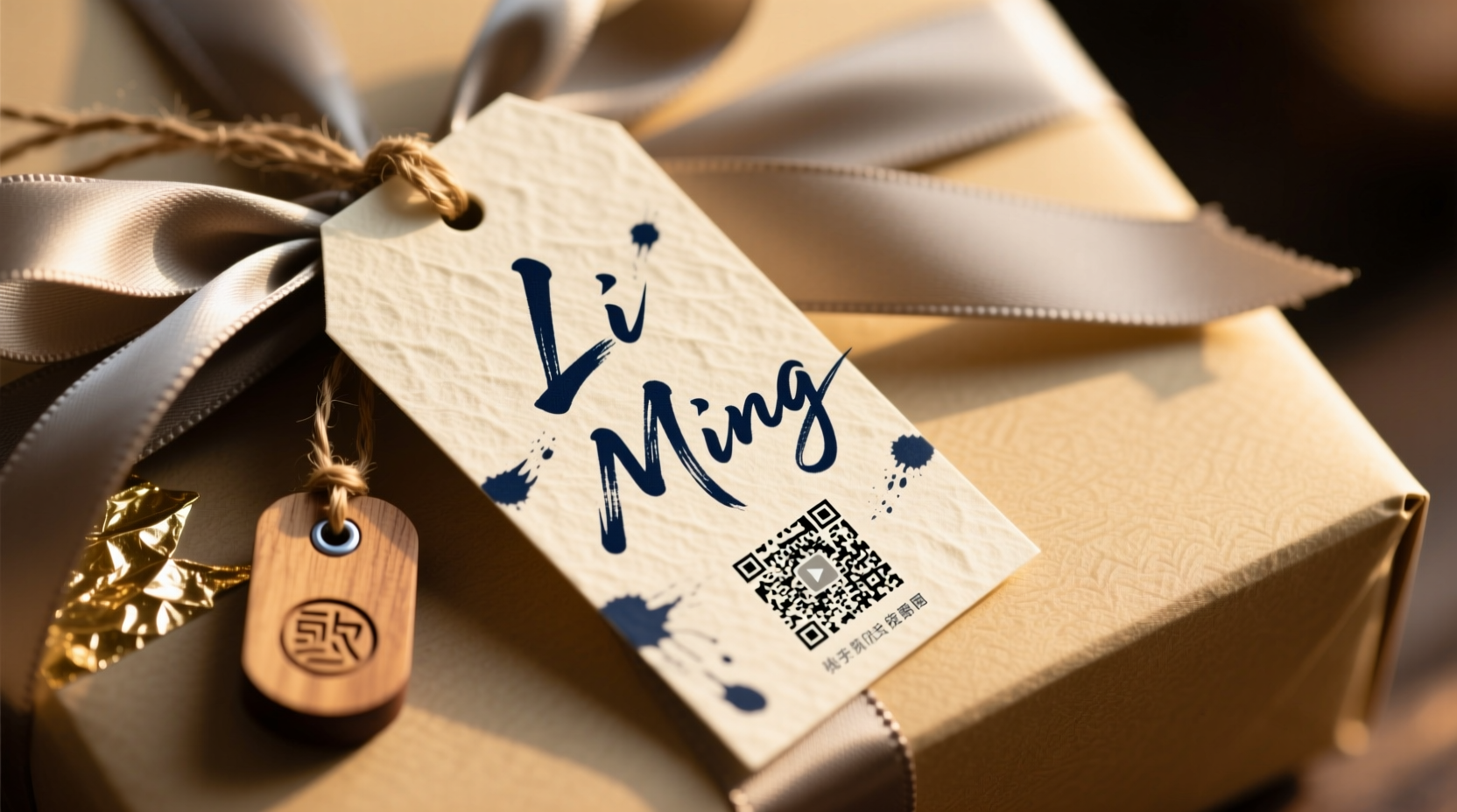 how to personalize name tags on gifts using calligraphy and tech tools