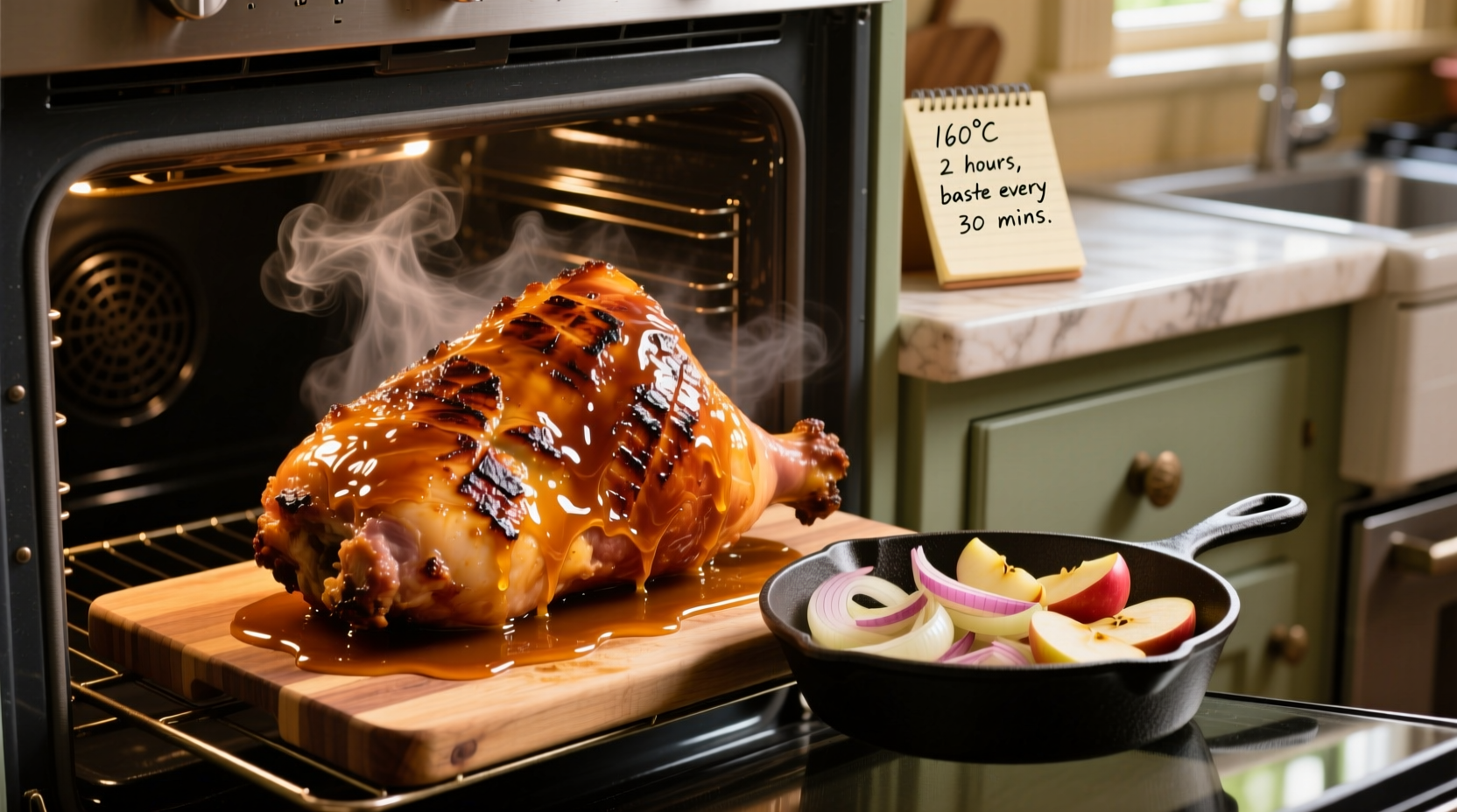 how to cook ham in the oven