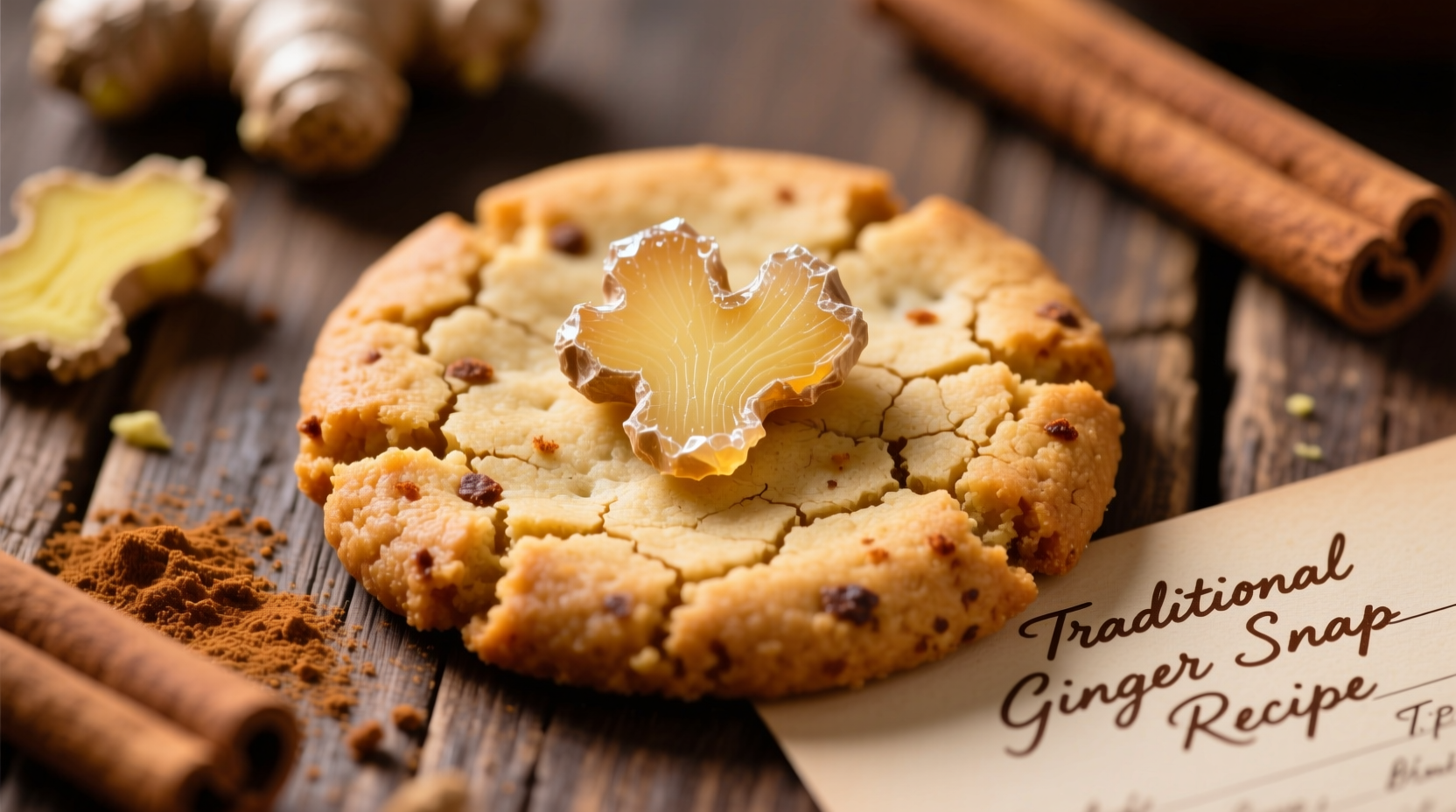 the role of ginger in ginger snap cookies