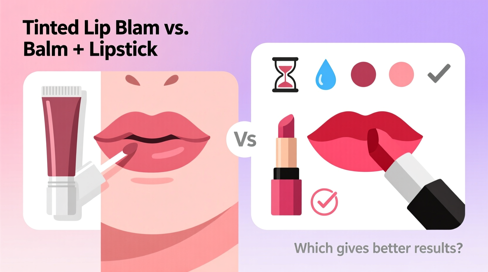 are tinted lip balms worth it compared to regular balm plus lipstick