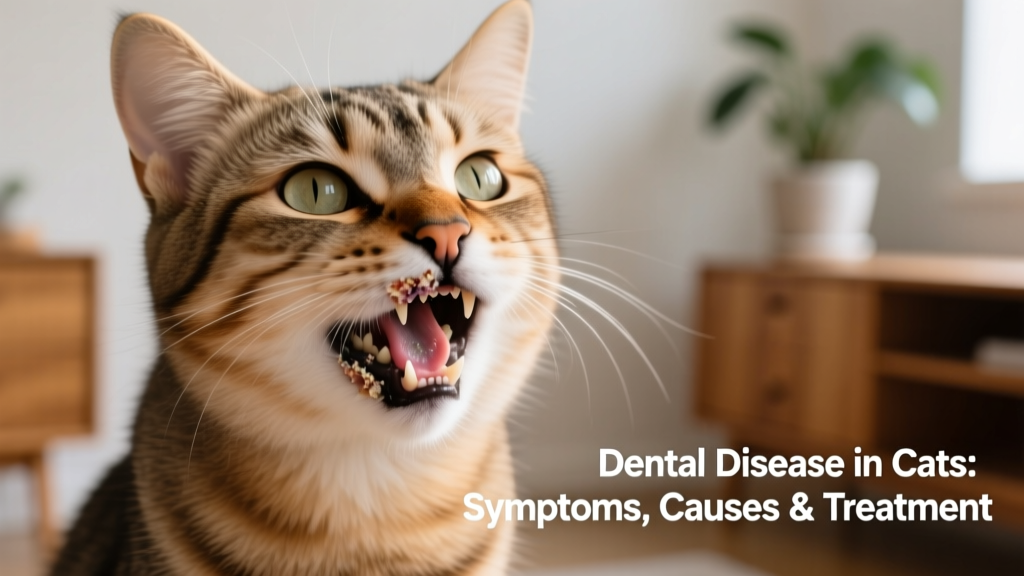 What Is Dental Disease in Cats? Learn the Symptoms, Causes, and Treatment