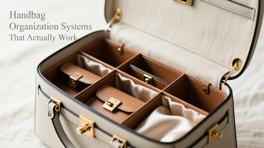 Handbag Organization Systems That Actually Work