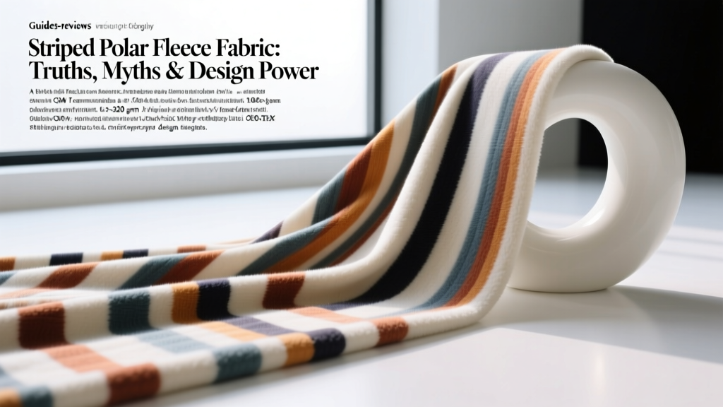 Striped Polar Fleece Fabric: Truths, Myths & Design Power
