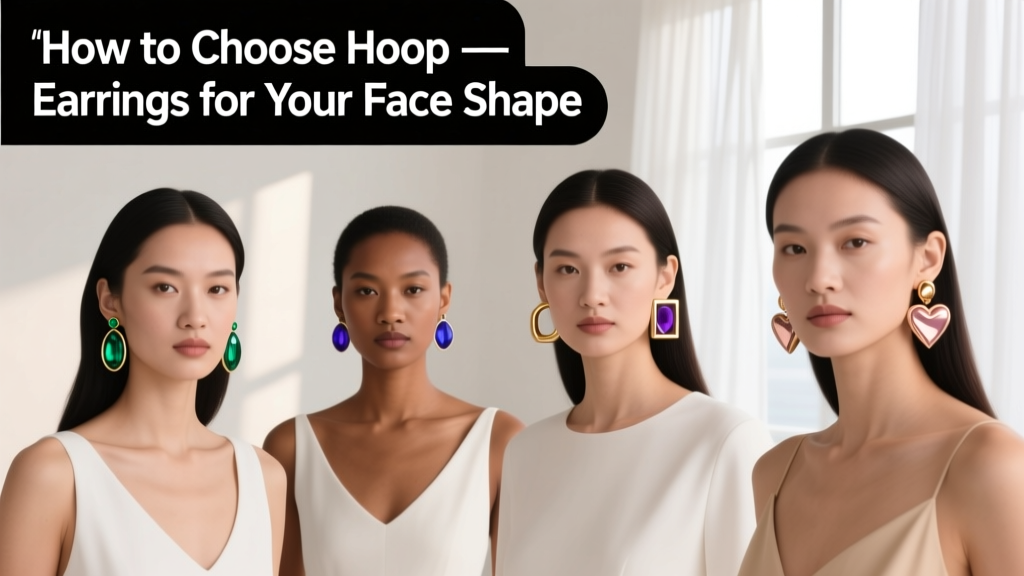 How to Choose Hoop Earrings for Your Face Shape