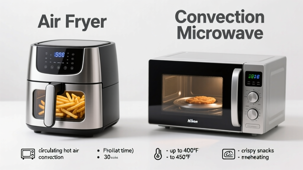 Air Fryer vs Convection Microwave: Key Differences