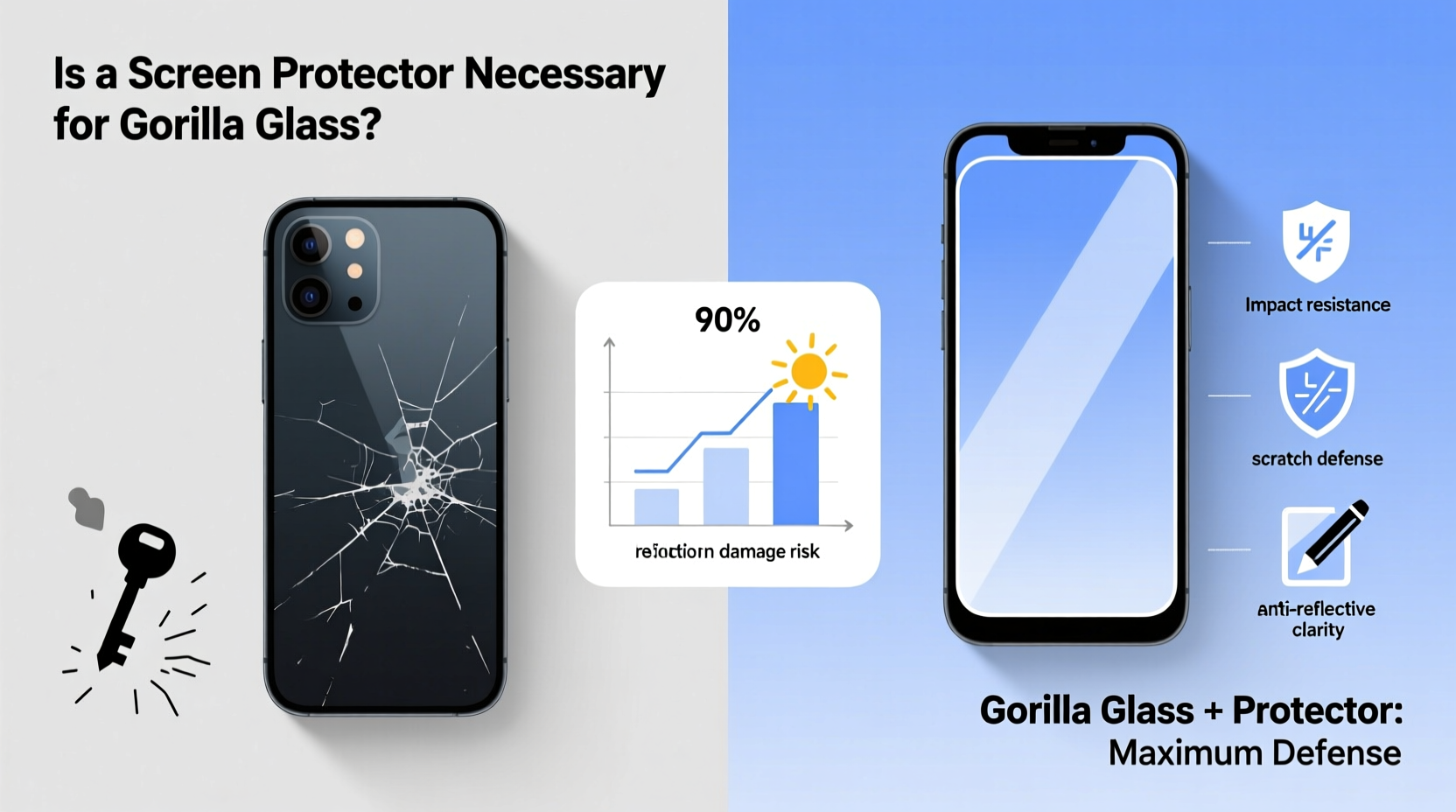 is a screen protector necessary for gorilla glass or just extra expense