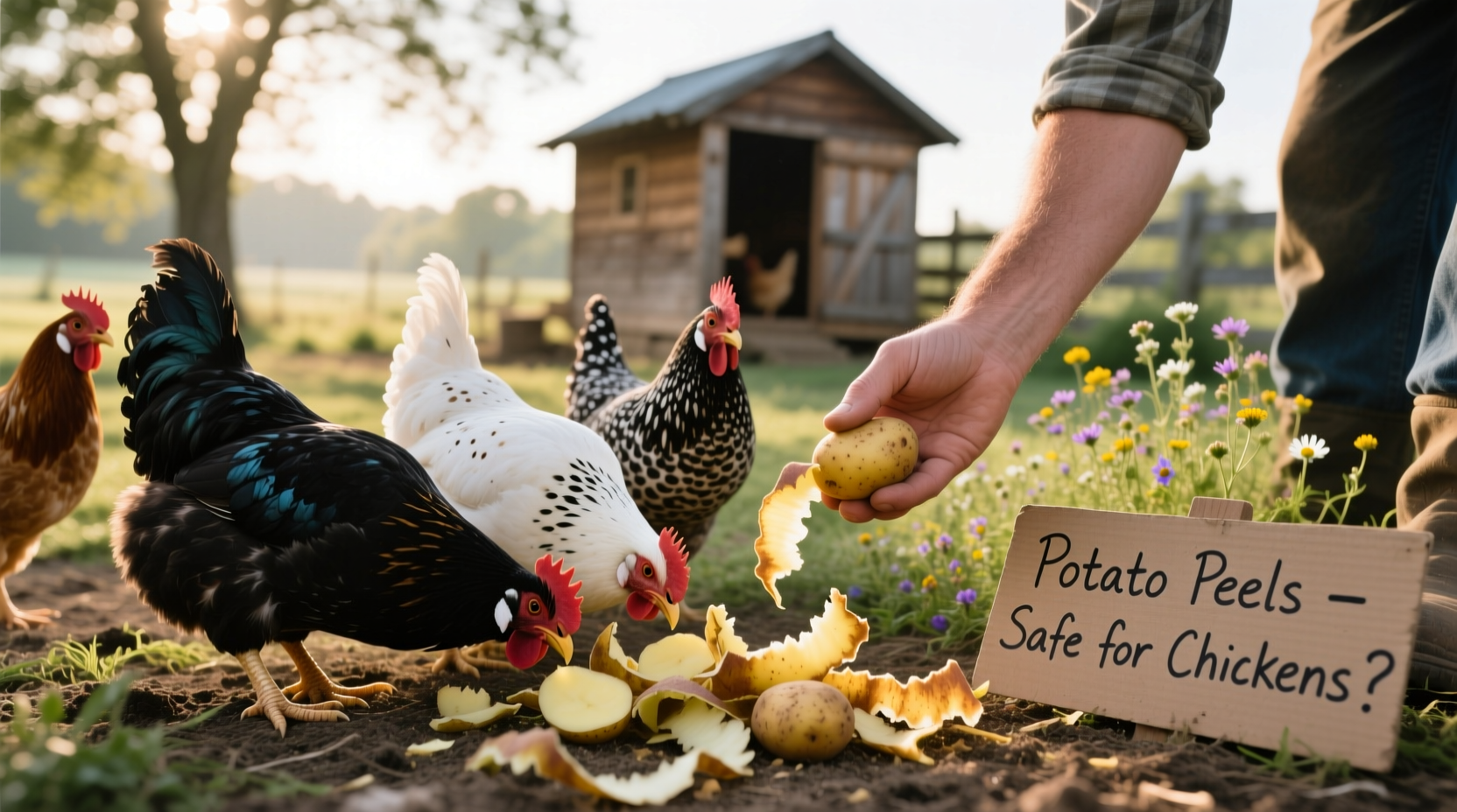 Can Chickens Eat Potato Peelings? Safety Guide for Owners