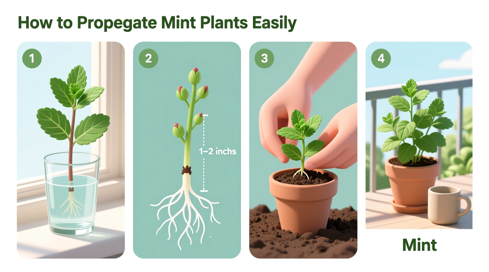 3 Ways to Propagate Mint Plants | TheHomeSprouts
