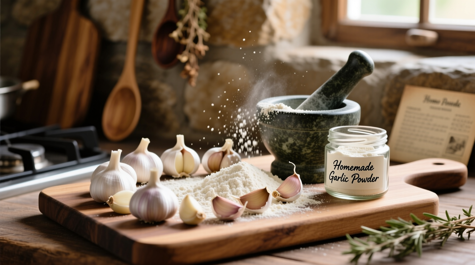 How to Make Garlic Powder: Simple Homemade Recipe