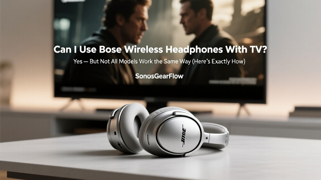 Bose Wireless Headphones With TV: What Works in 2026
