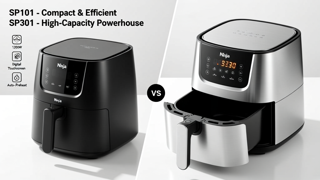 Ninja SP101 vs SP301: Which Air Fryer Wins?