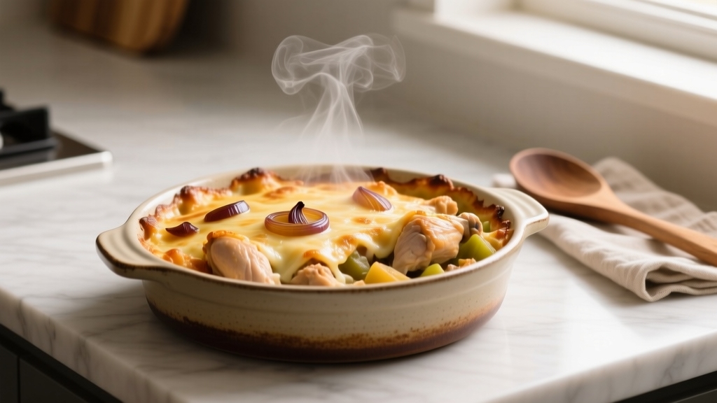 French Onion Soup Chicken Casserole: Better Than Canned Soup